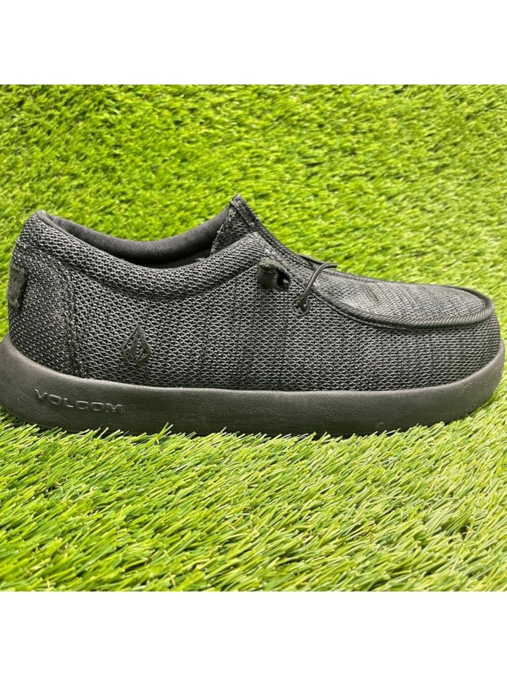 Volcom Chill SR Mens Size 8E Black Composite Toe Safety Working Slip-On Shoes